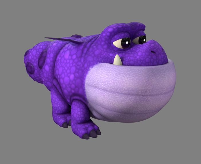 Burple surfacing for Dragons: Rescue Riders