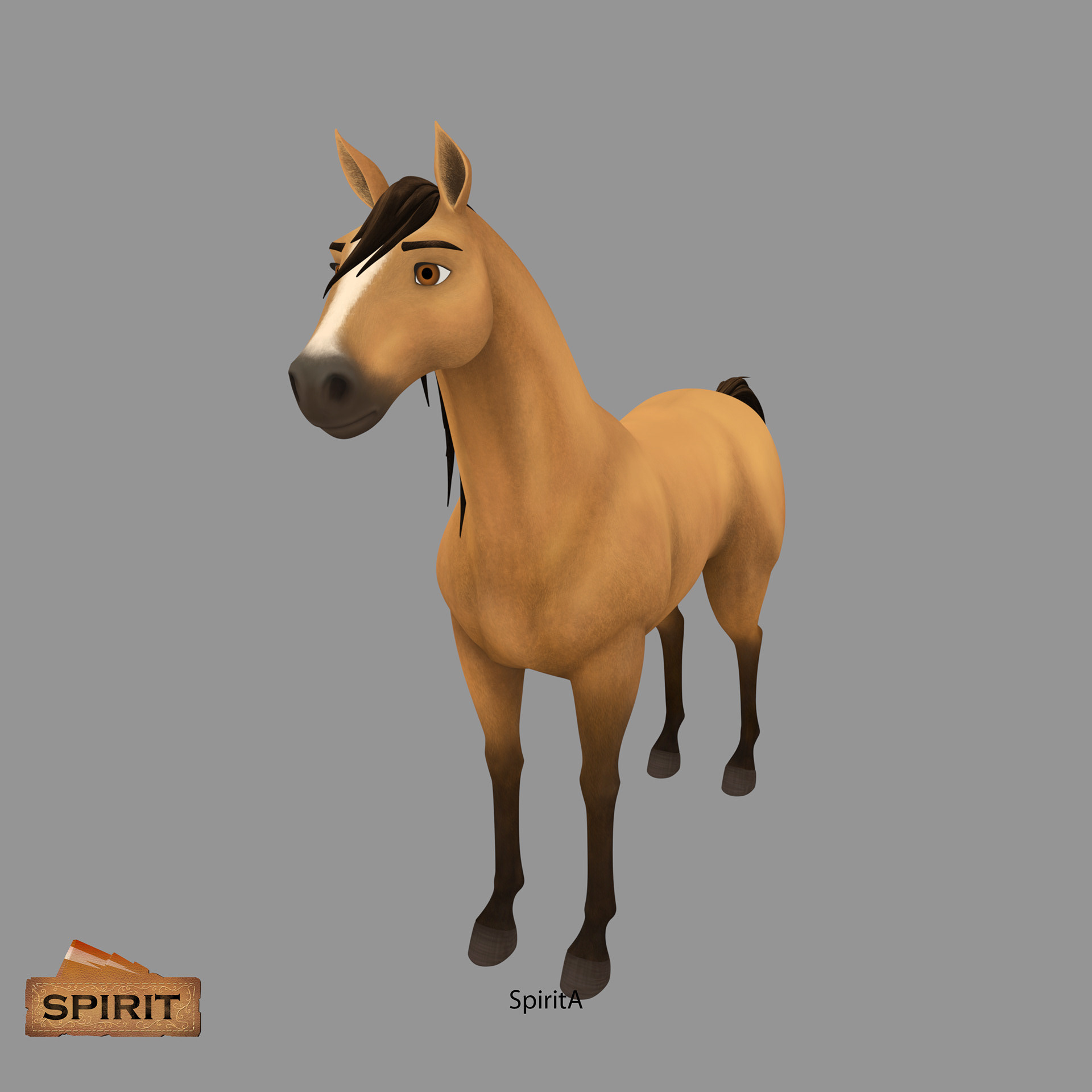Spirit surfacing for Spirit: Riding Free