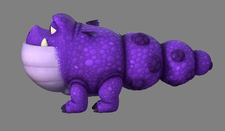Burple surfacing for Dragons: Rescue Riders