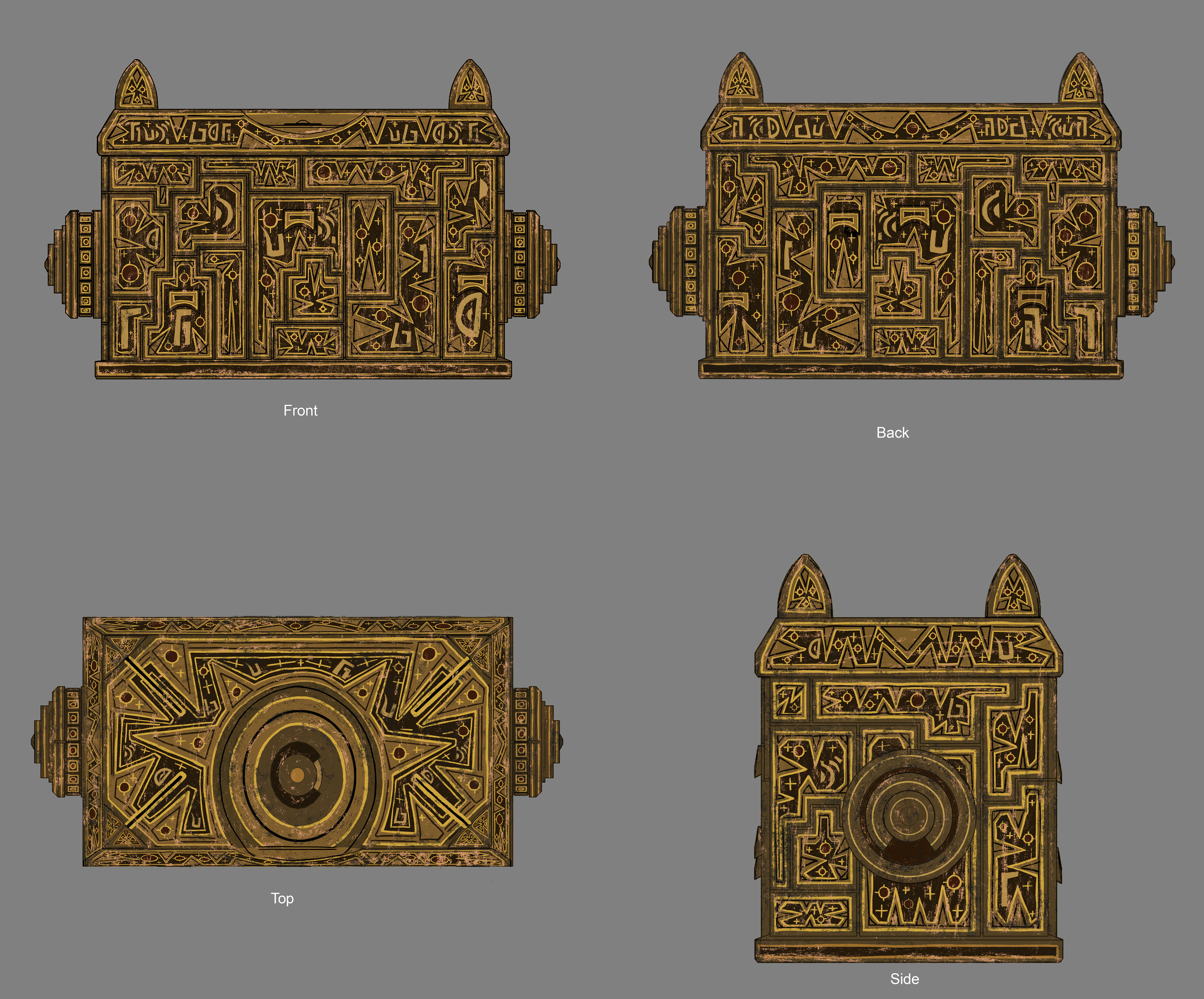 Puzzle box color/texture for Curses!