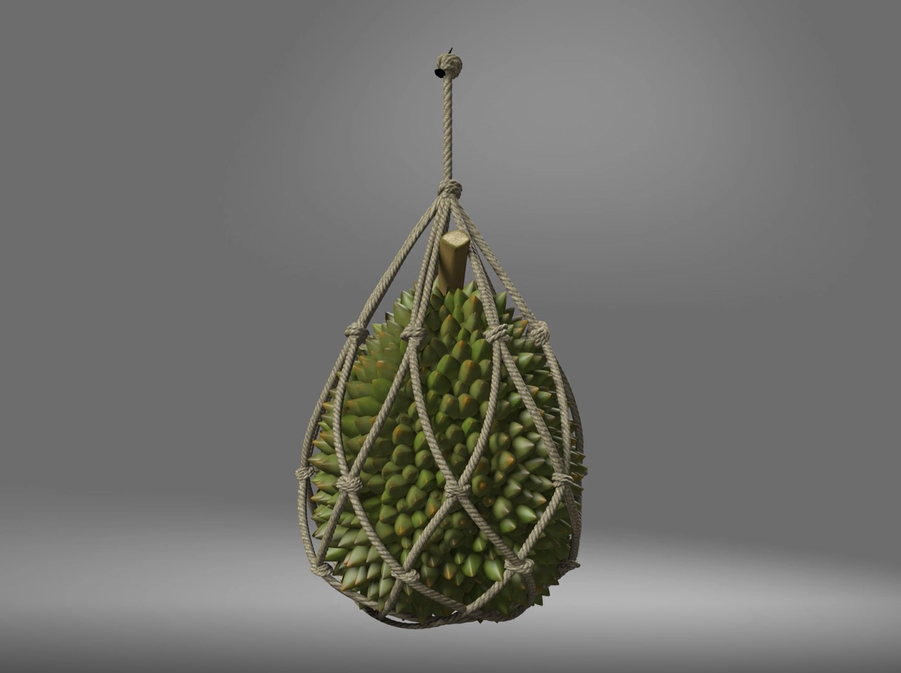 Durian fruit surfacing for Kung Fu Panda 2