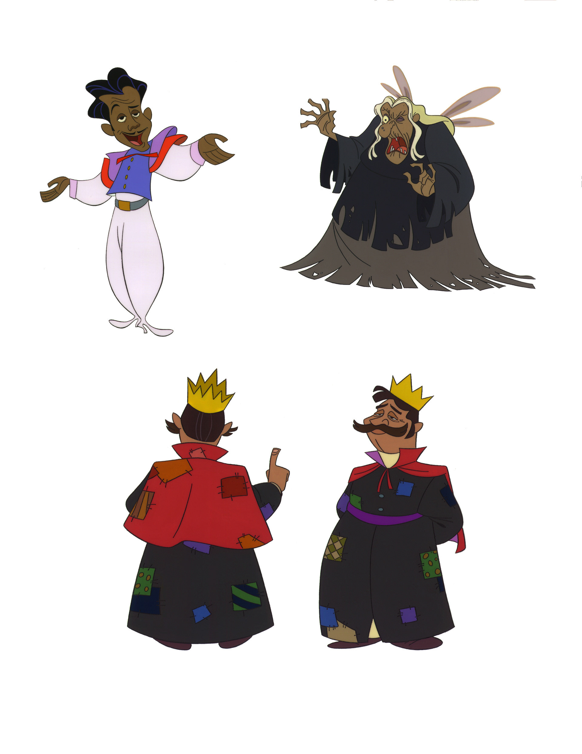 Character color design for Happily Ever After: Fairy Tales for Every Child