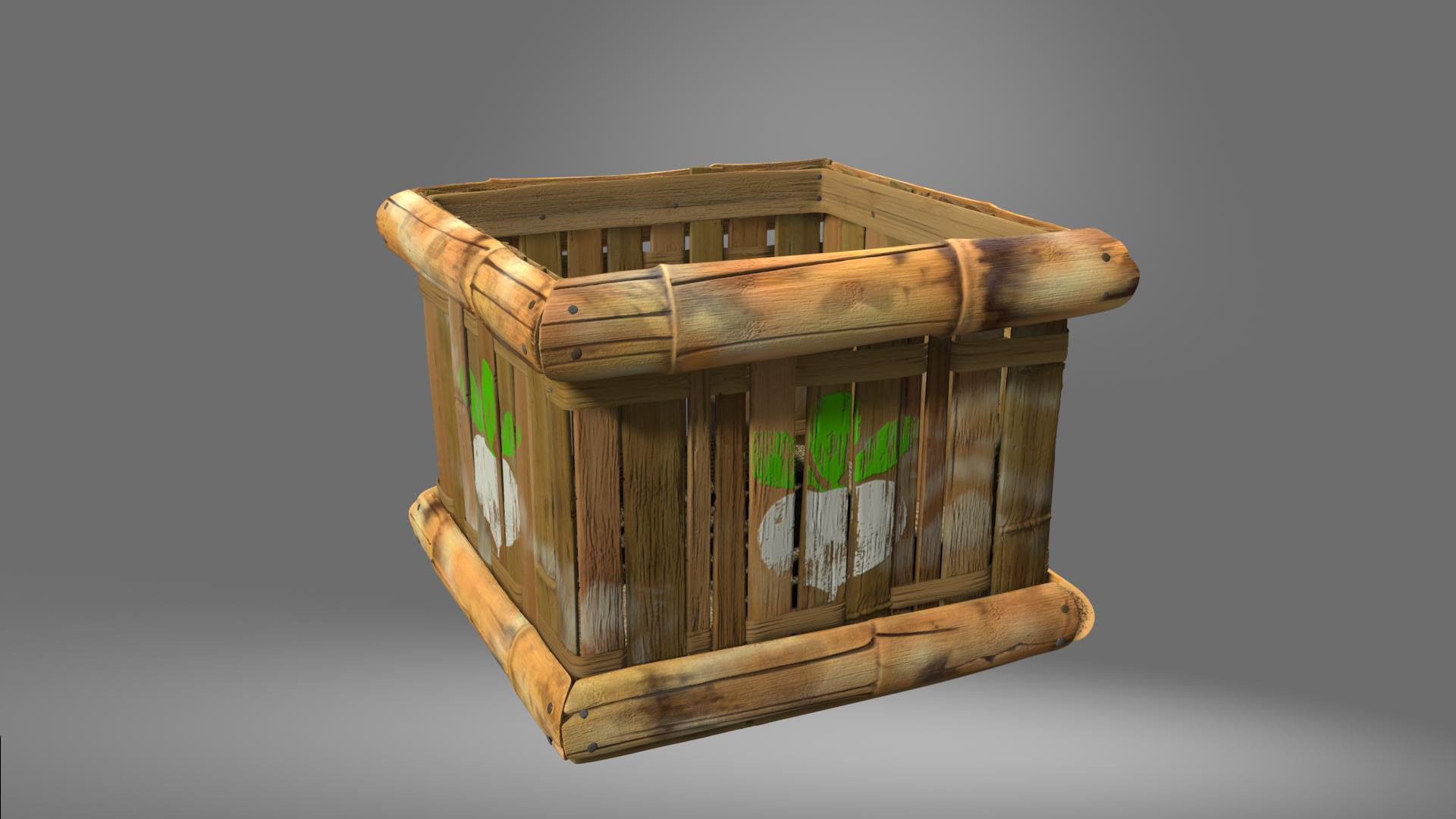 Baby Po's radish basket for Kung Fu Panda 2