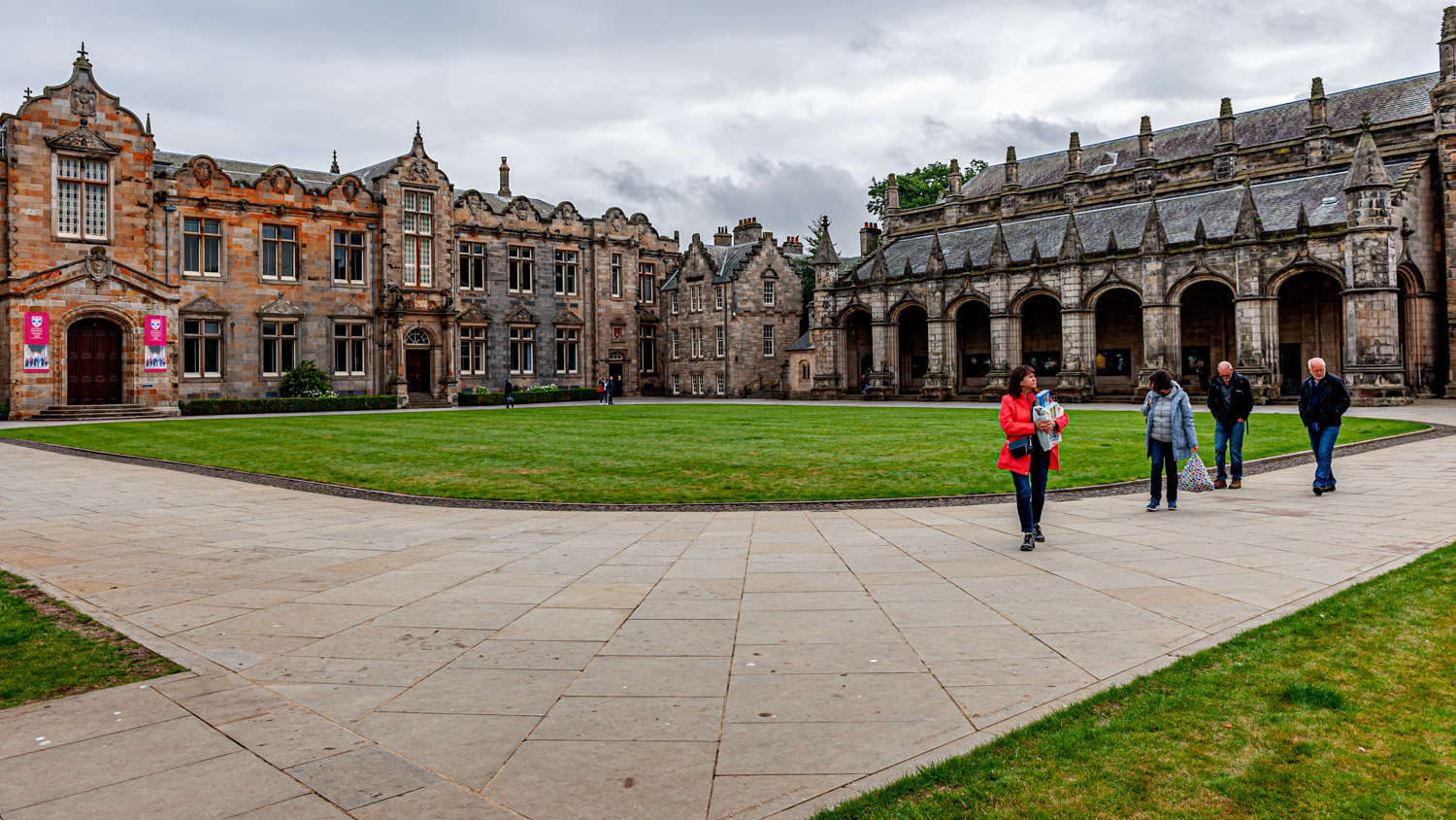 St Andrews University grounds Fife
