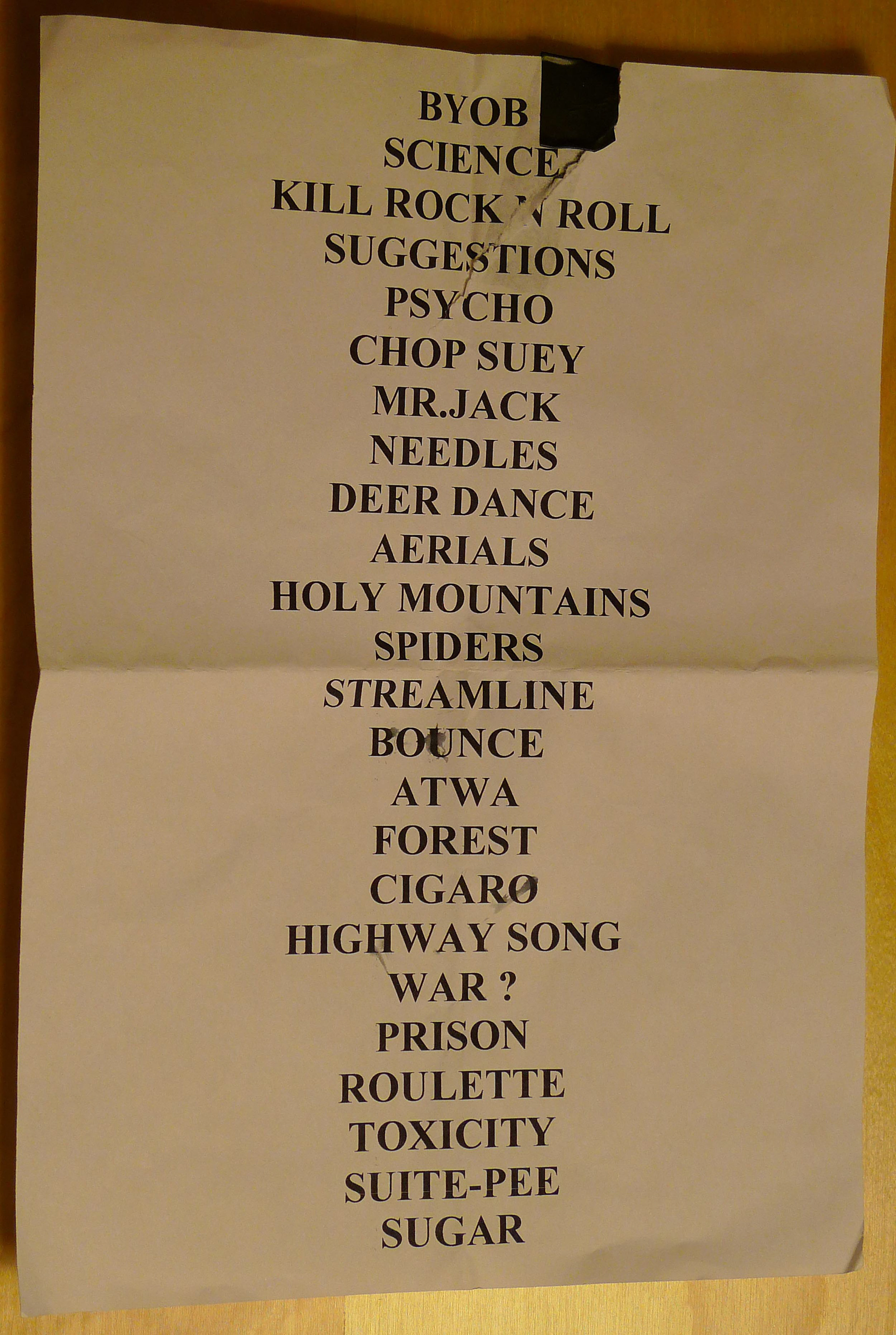 SOAD 2005