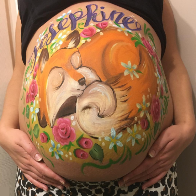 Fox Belly Painting