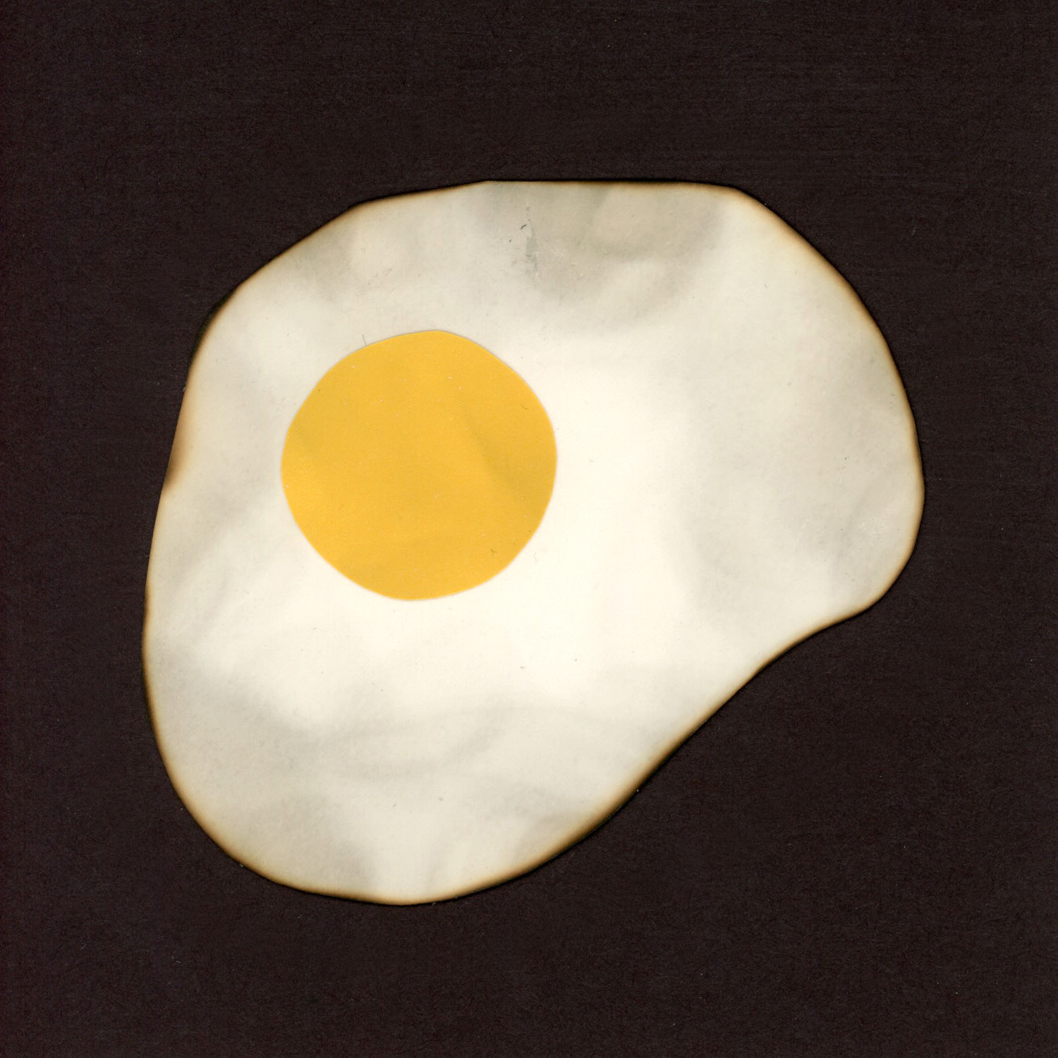 Fried egg, material