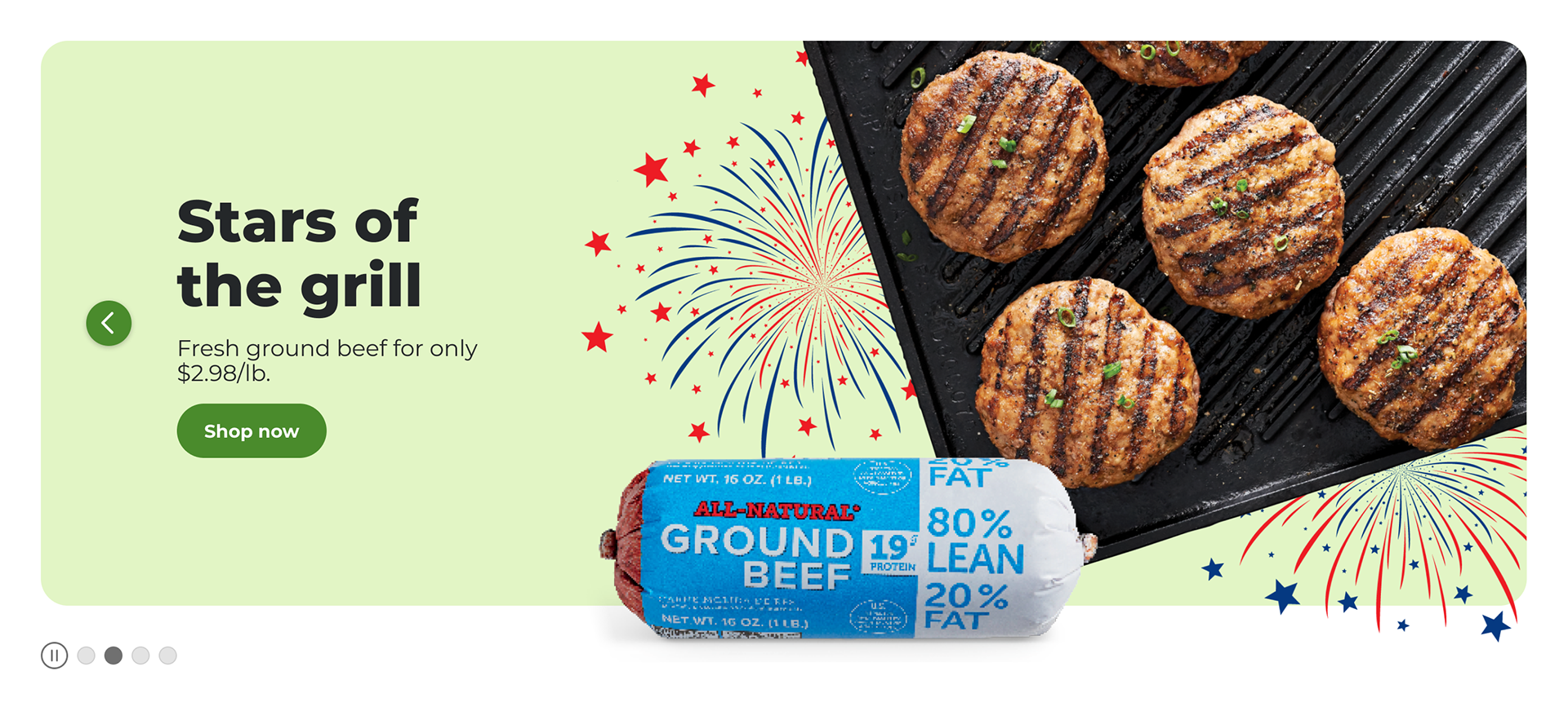 Hero Image for a 4th of July Weekly Deal