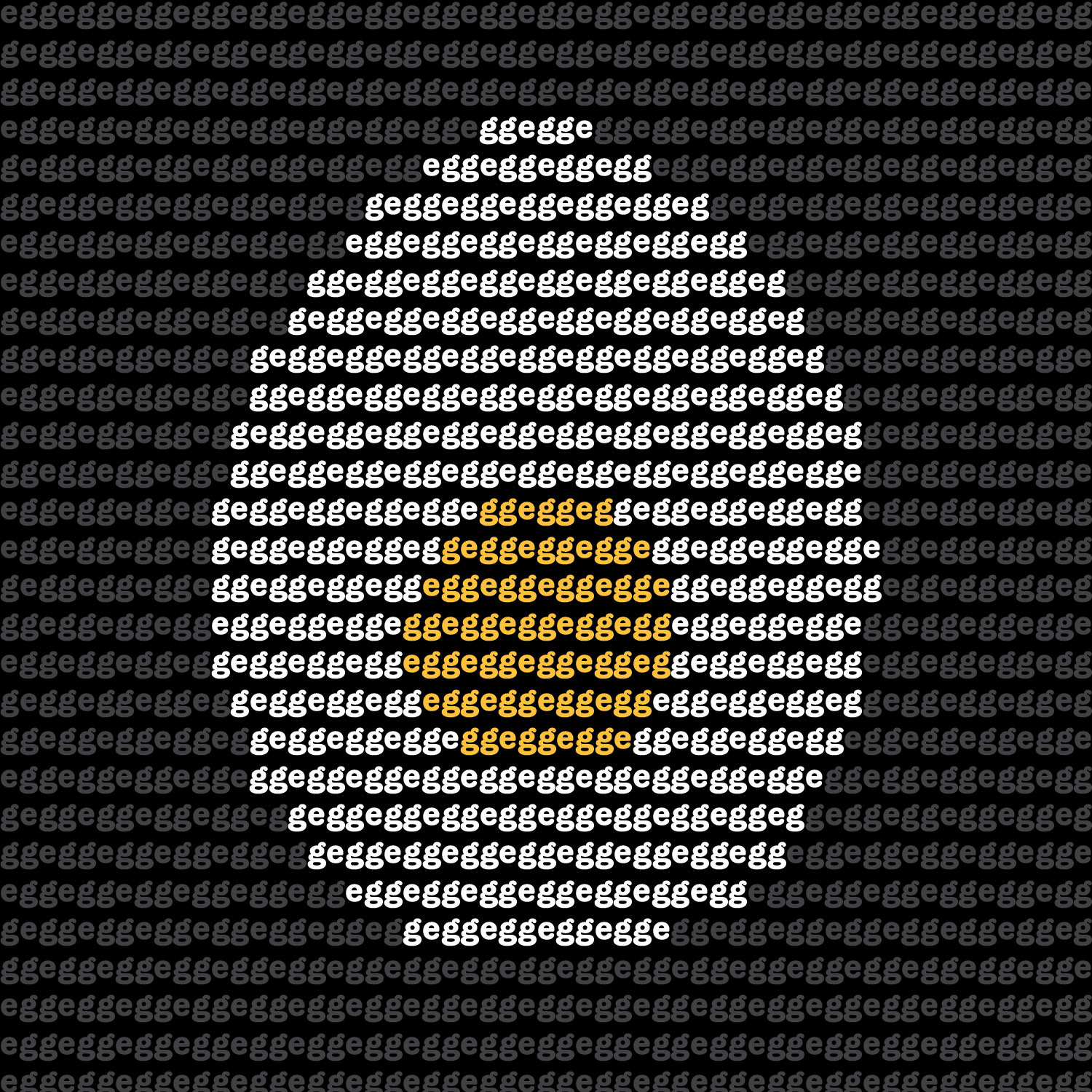 Typography, formal exploration