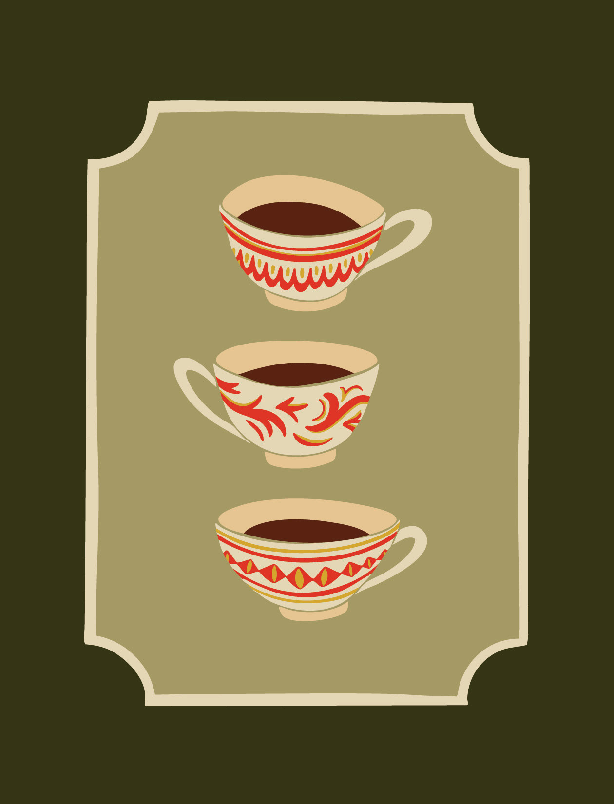 Winter Box Illustration