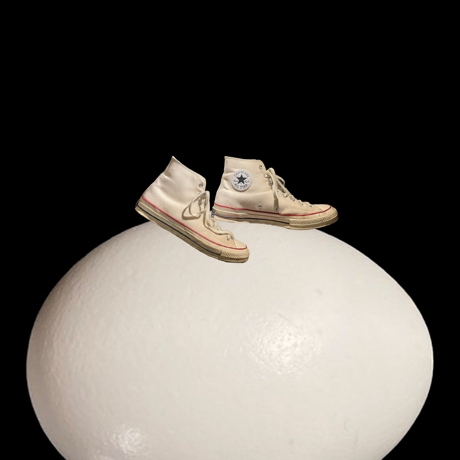 Walking on eggshells, conceptual