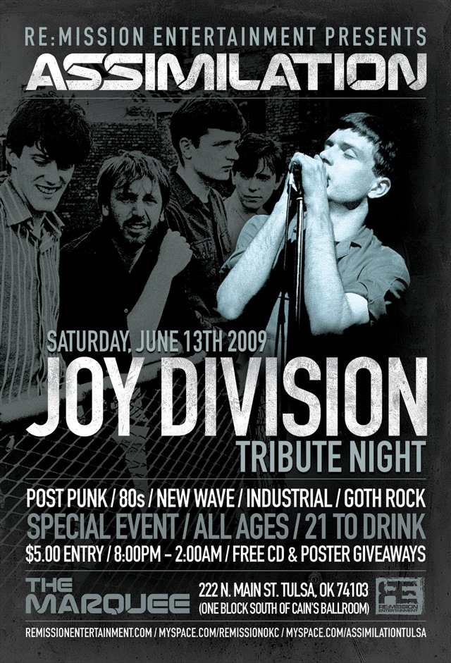 Assimilation — Joy Division Tribute Night