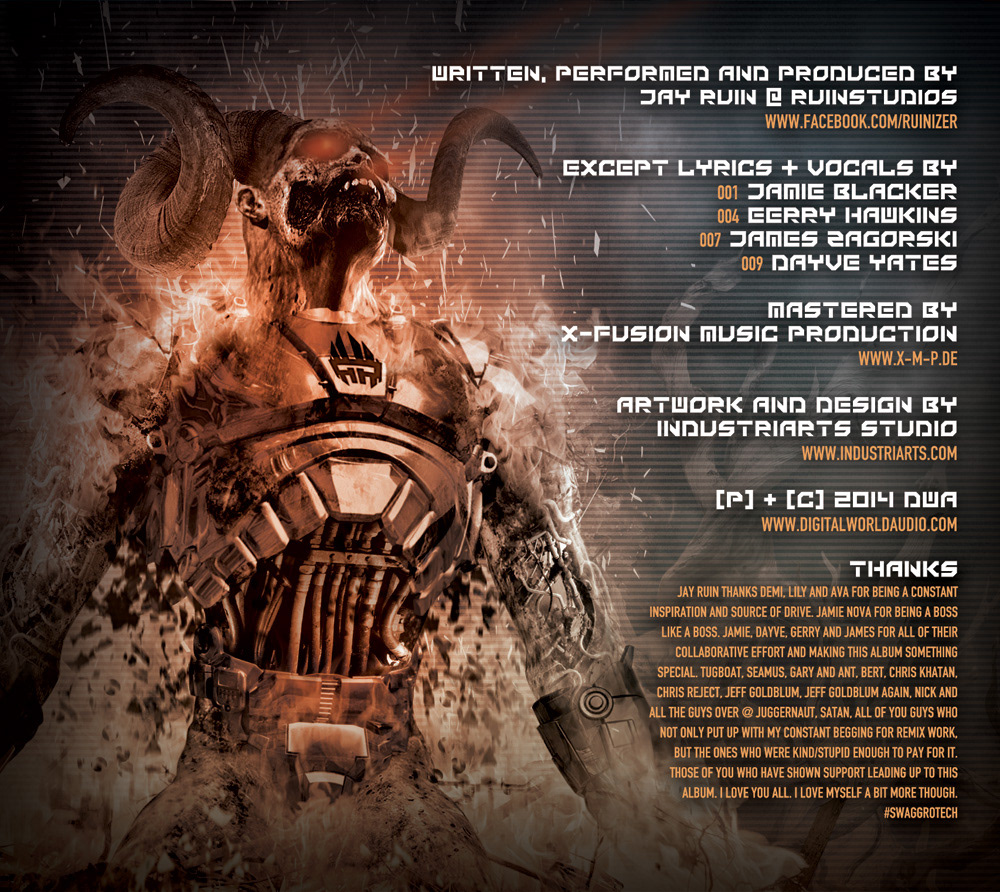 Ruinizer — Mechanical Exhumation Of The Antichrist inside panel