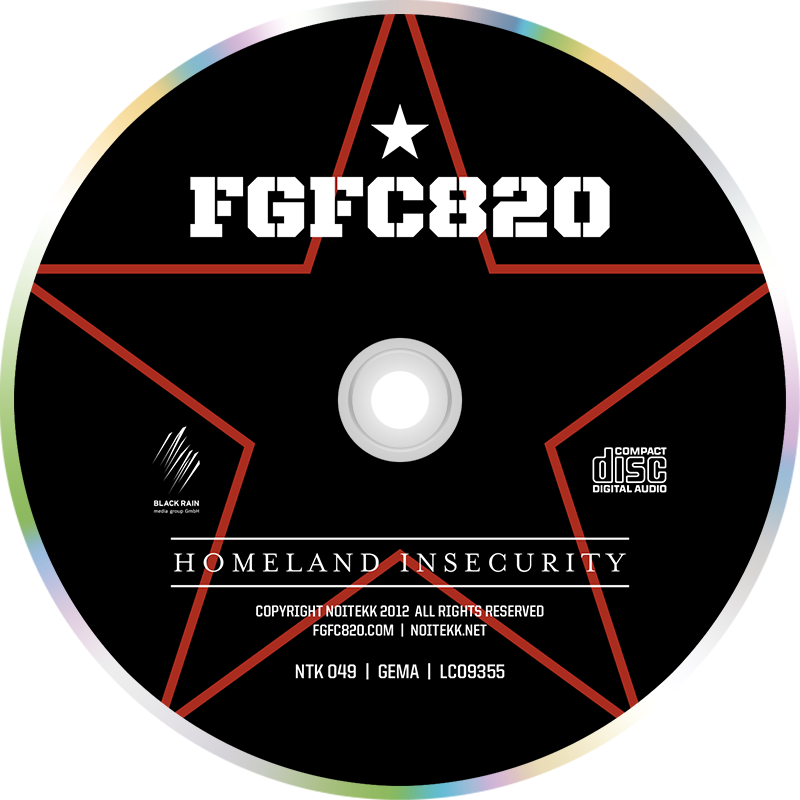 FGFC820 — Homeland Insecurity disc