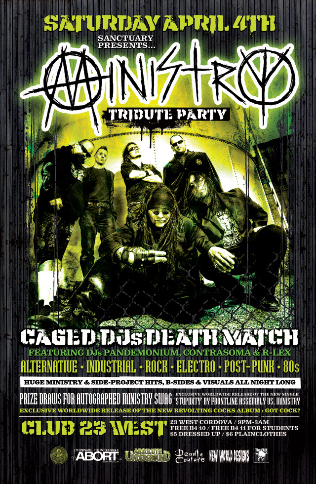 Sanctuary — Ministry Tribute Party