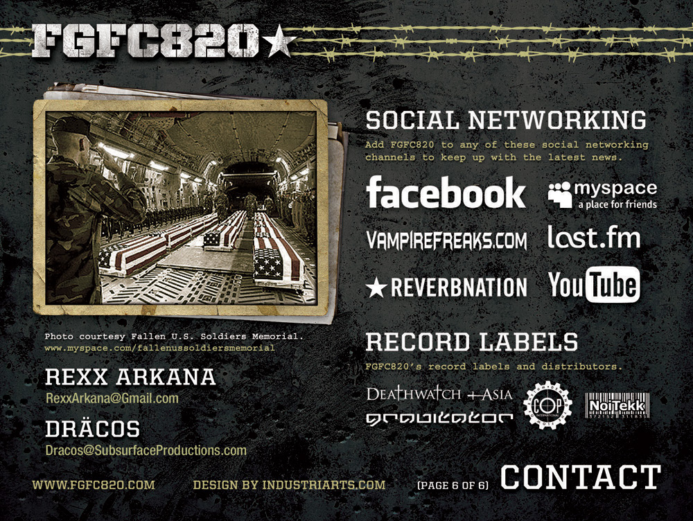 FGFC820 — Press Kit page 6