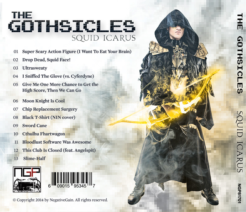 The Gothsicles — Squid Icarus back