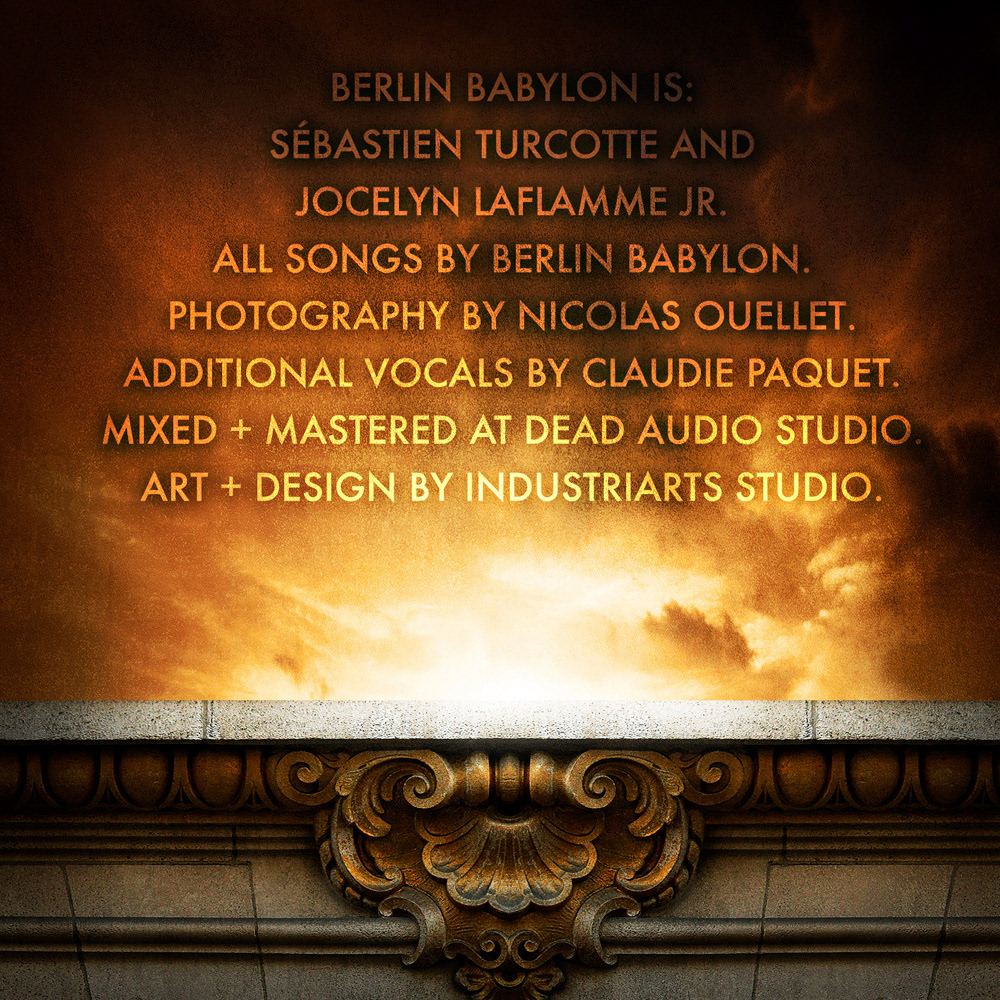 Berlin Babylon — Villains These Days inside panel