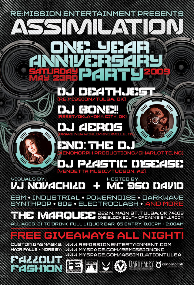 Assimilation — One Year Anniversary Party