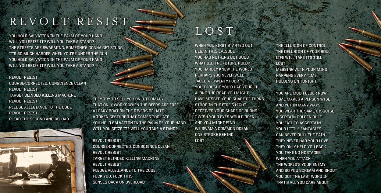 FGFC820 — Homeland Insecurity lyrics spread