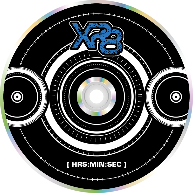 XP8 — Hrs:Min:Sec disc
