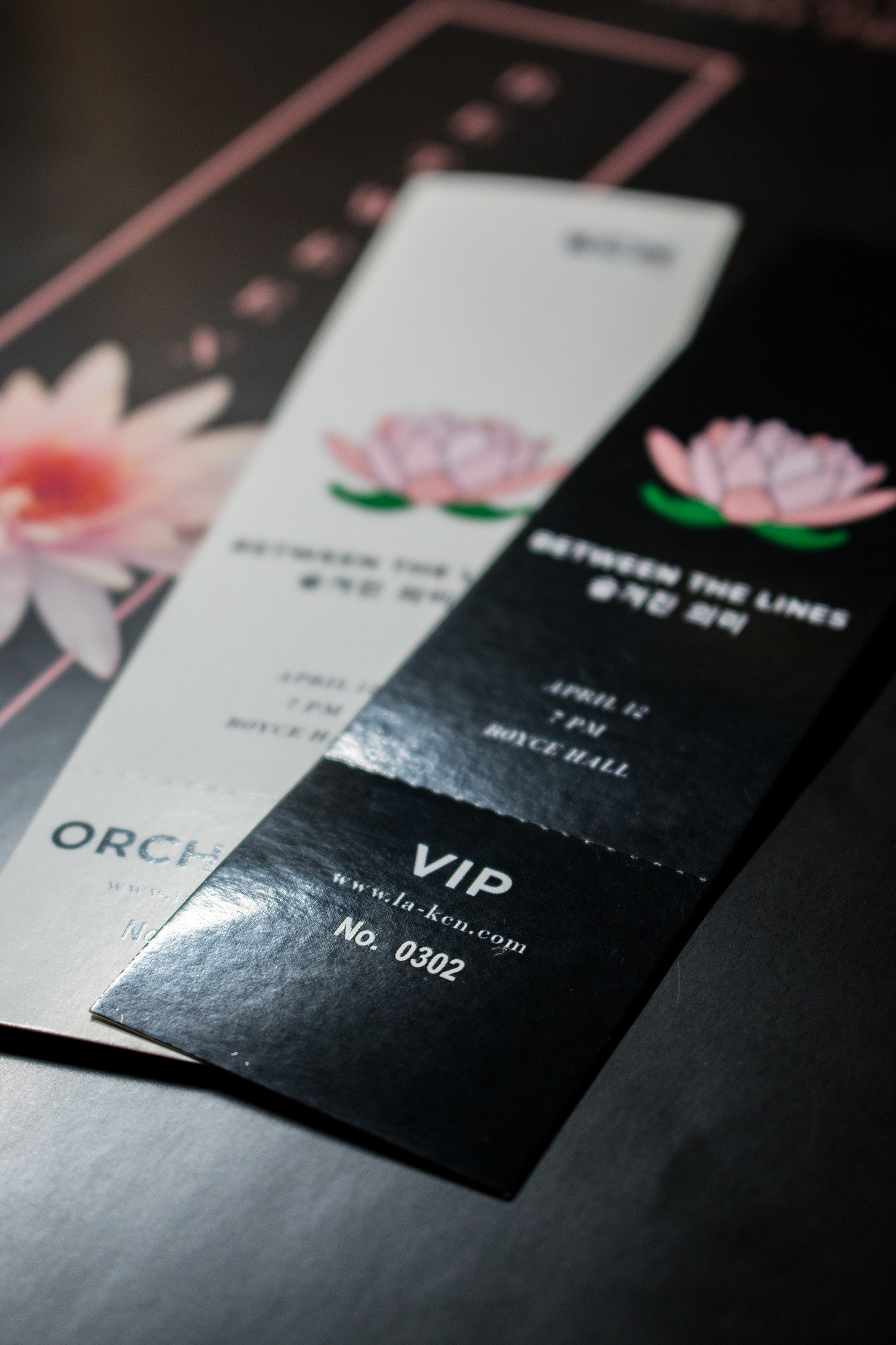 KCN2018 VIP ticket close-up