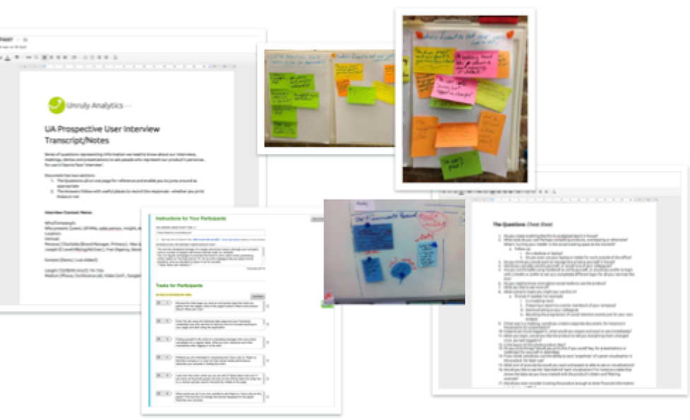 Highly visible and collaborative and coaching tools and documents that I created to support the entire product and tech teams practice to understanding of users