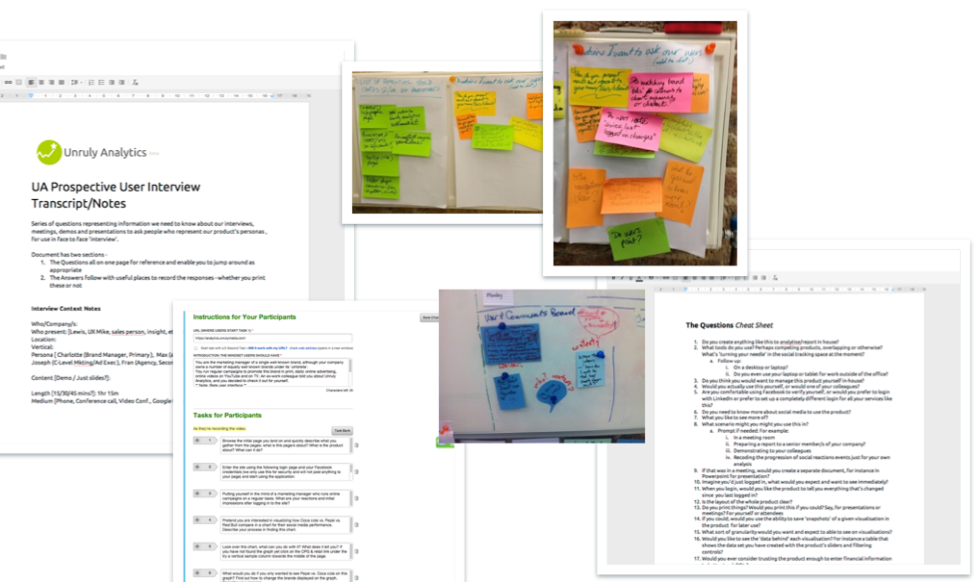 I created simplified user interview template to help Product and Tech team members engage and collaborate in structured and hygienic research