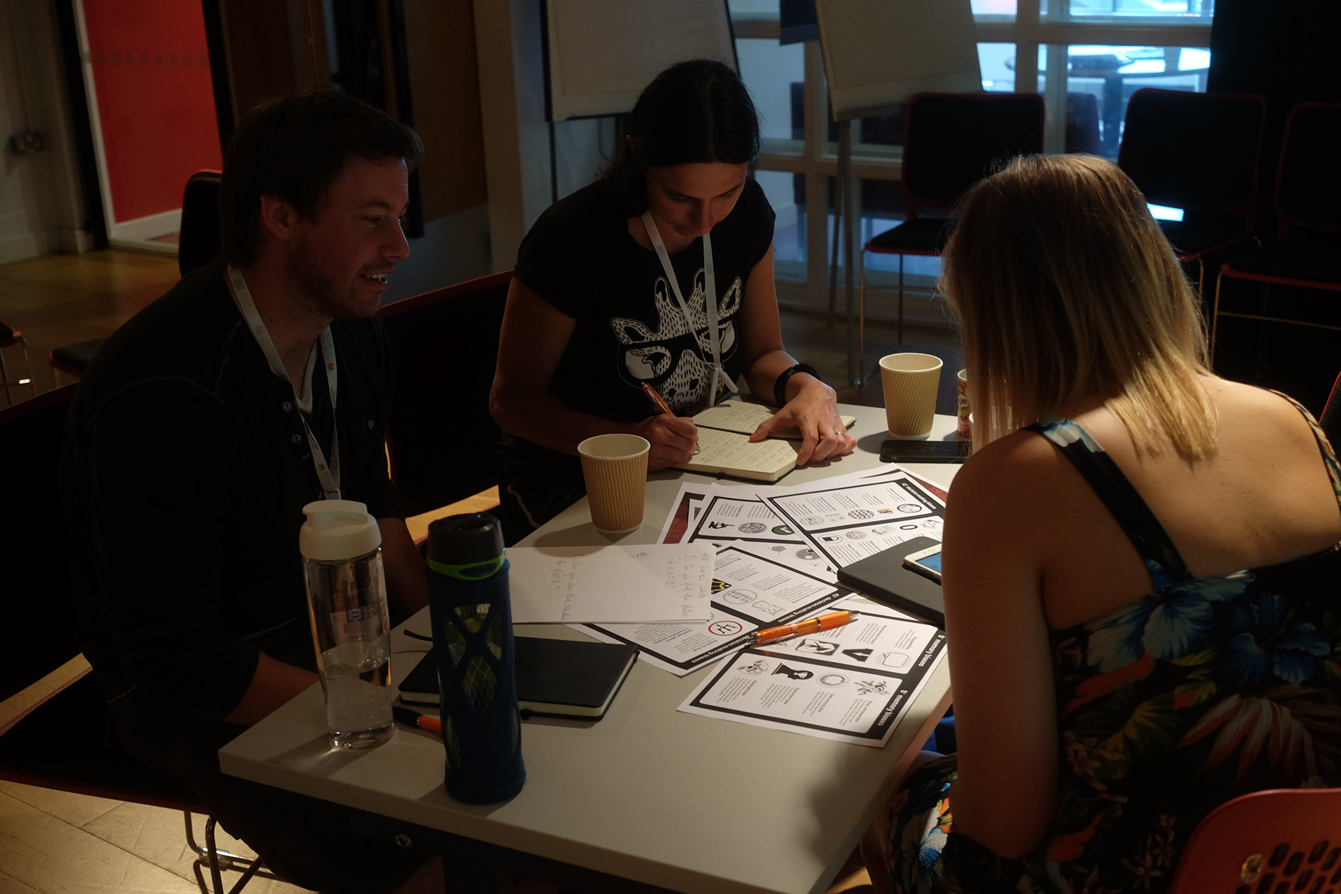 Relaxed, fun, non-judgemental design culture encourages engagement and inspires collaboration