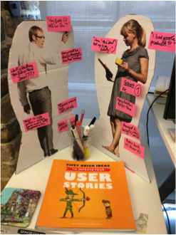 Increasing engagement with more tangible personas - prototypes