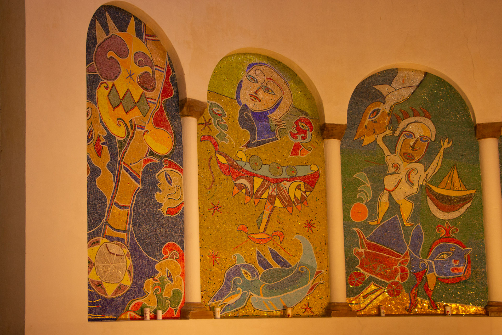 Ribe - Muurfresco kerk