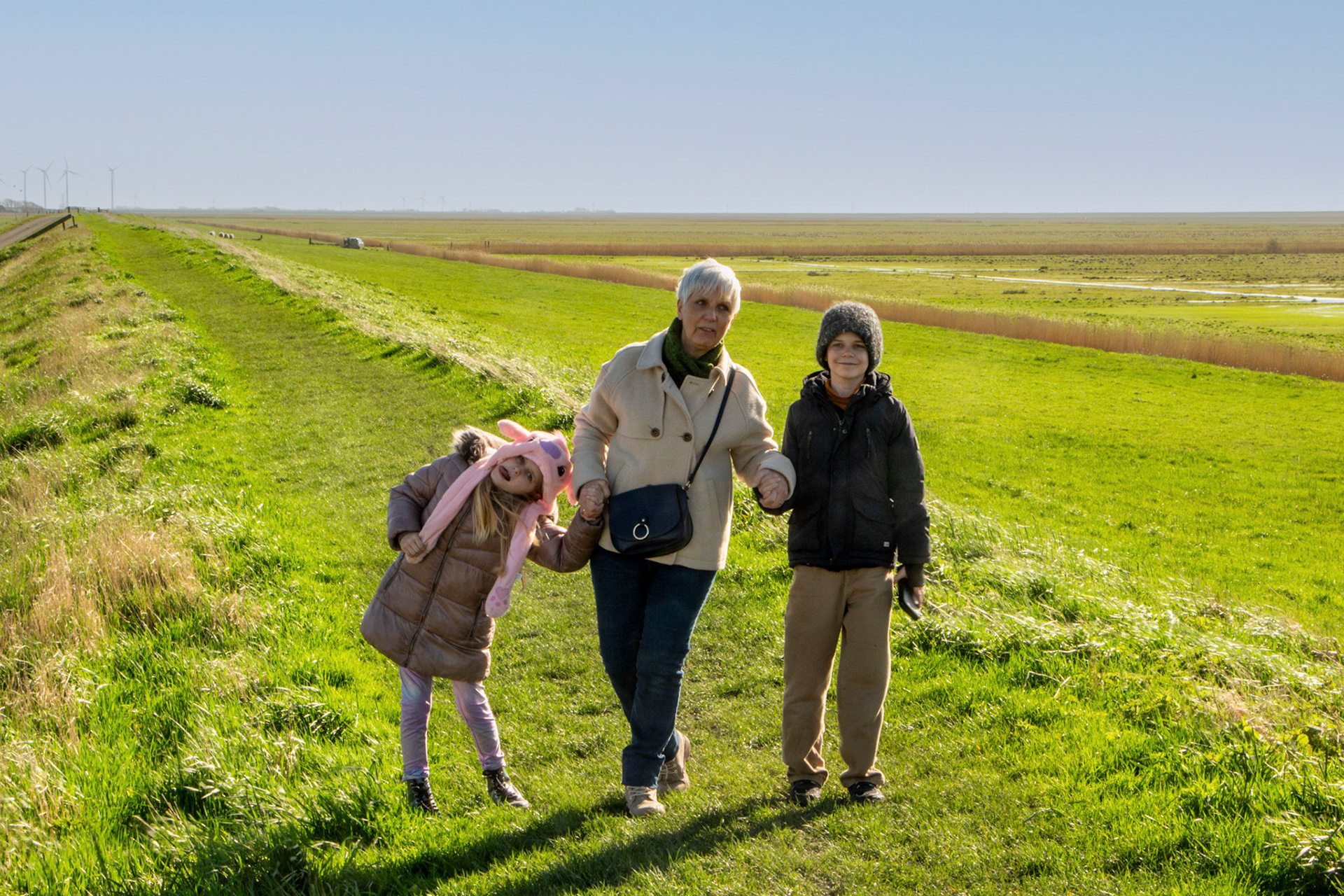 Hoyer - wandelen op de dijk
