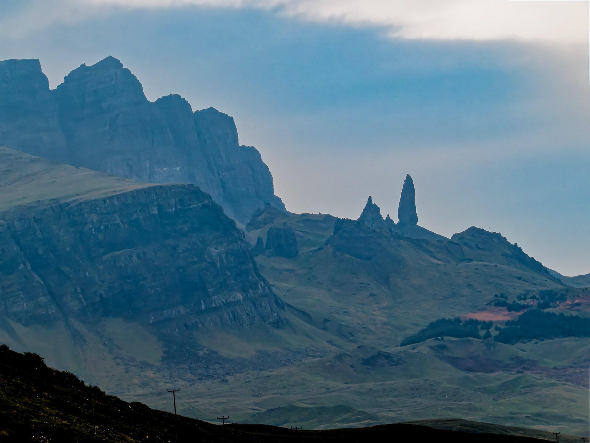 The old man of Storr vanaf ons verblijf