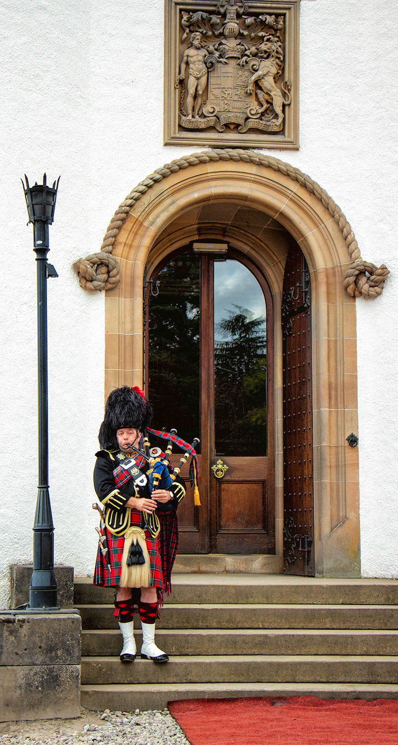 Piper at Blair Castle