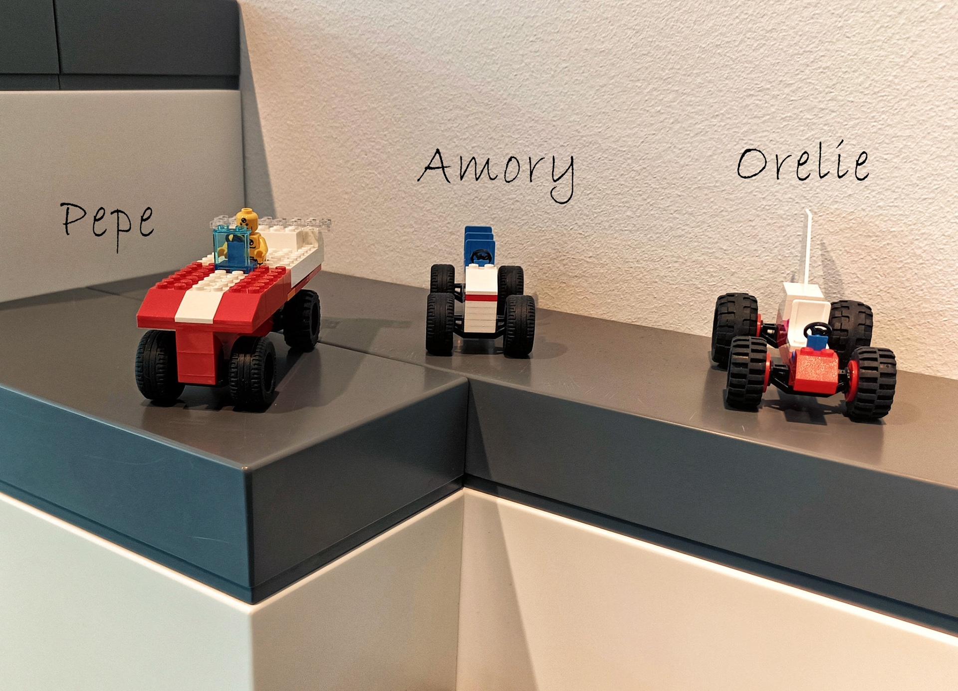 LegoHouse - onze zelfgemaakte racewagens