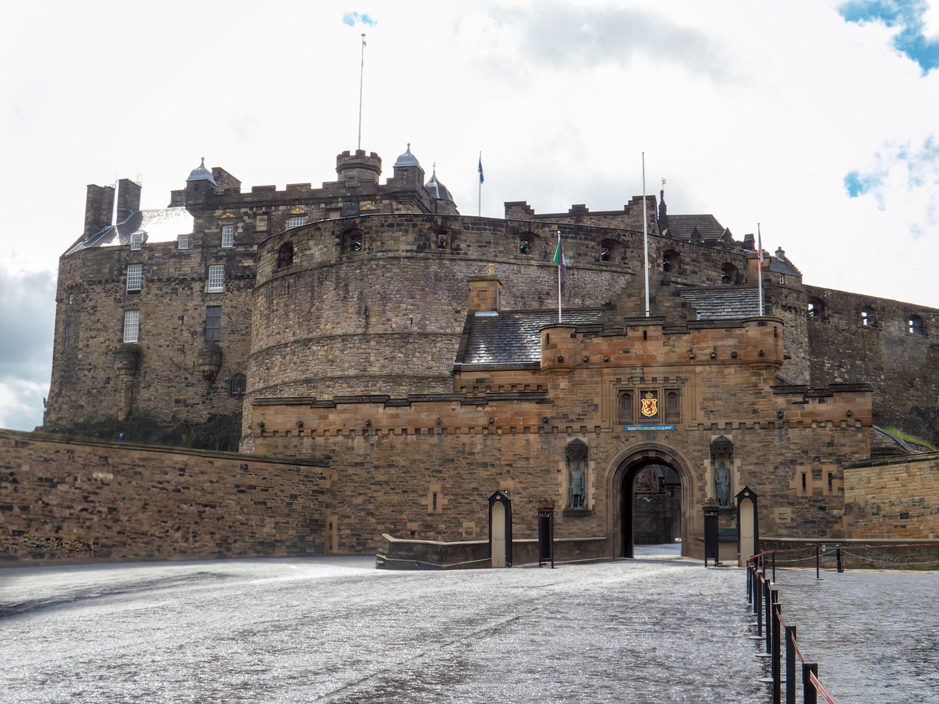 Het kasteel van Edinburgh