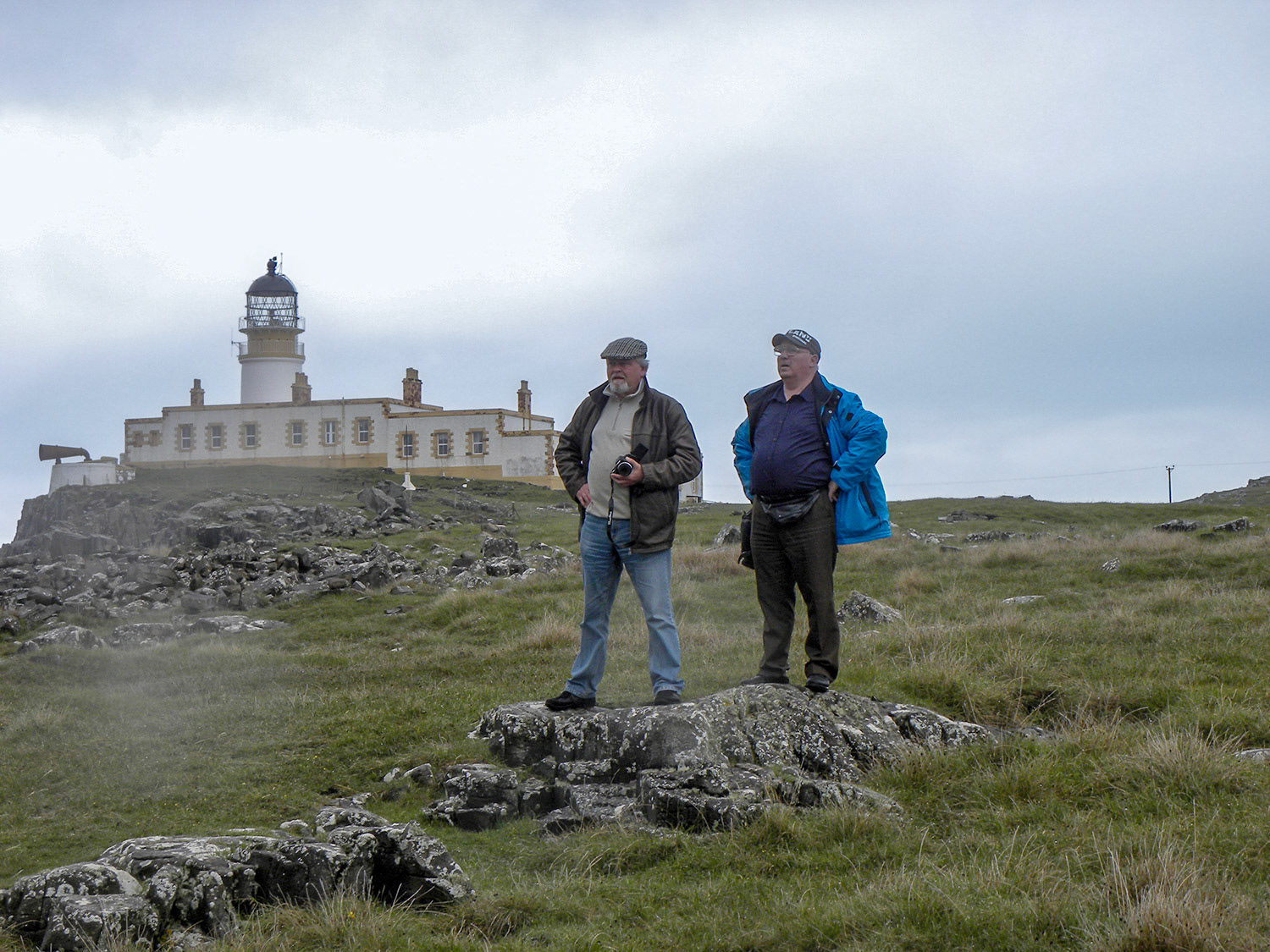 Toeristen bij Neast Point