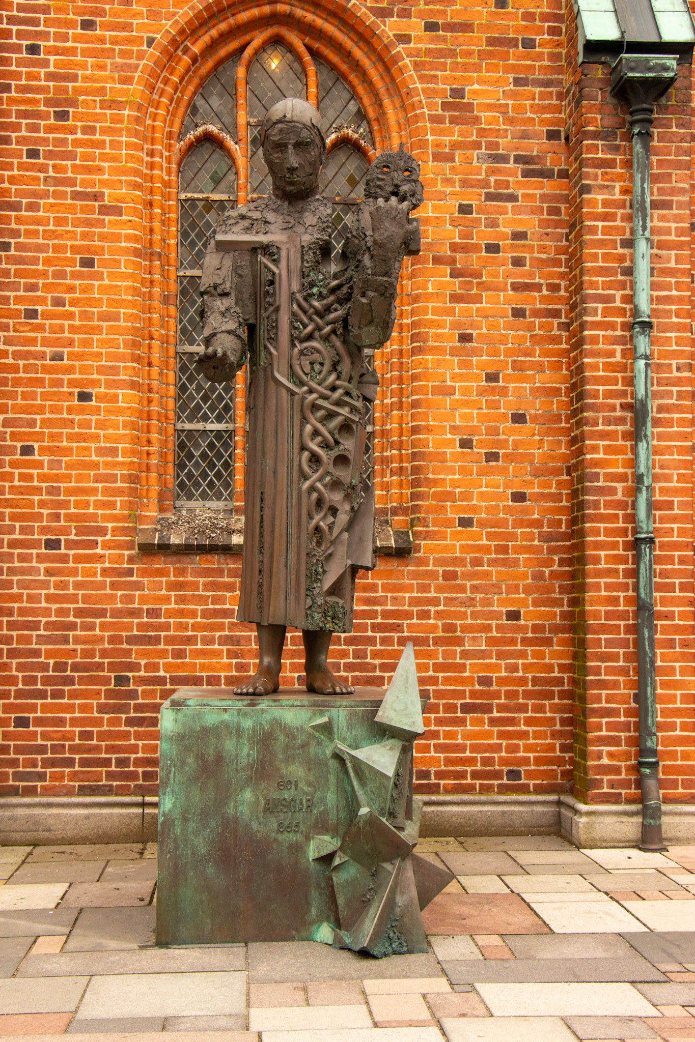 Ribe Standbeeld oude Vikingkoning