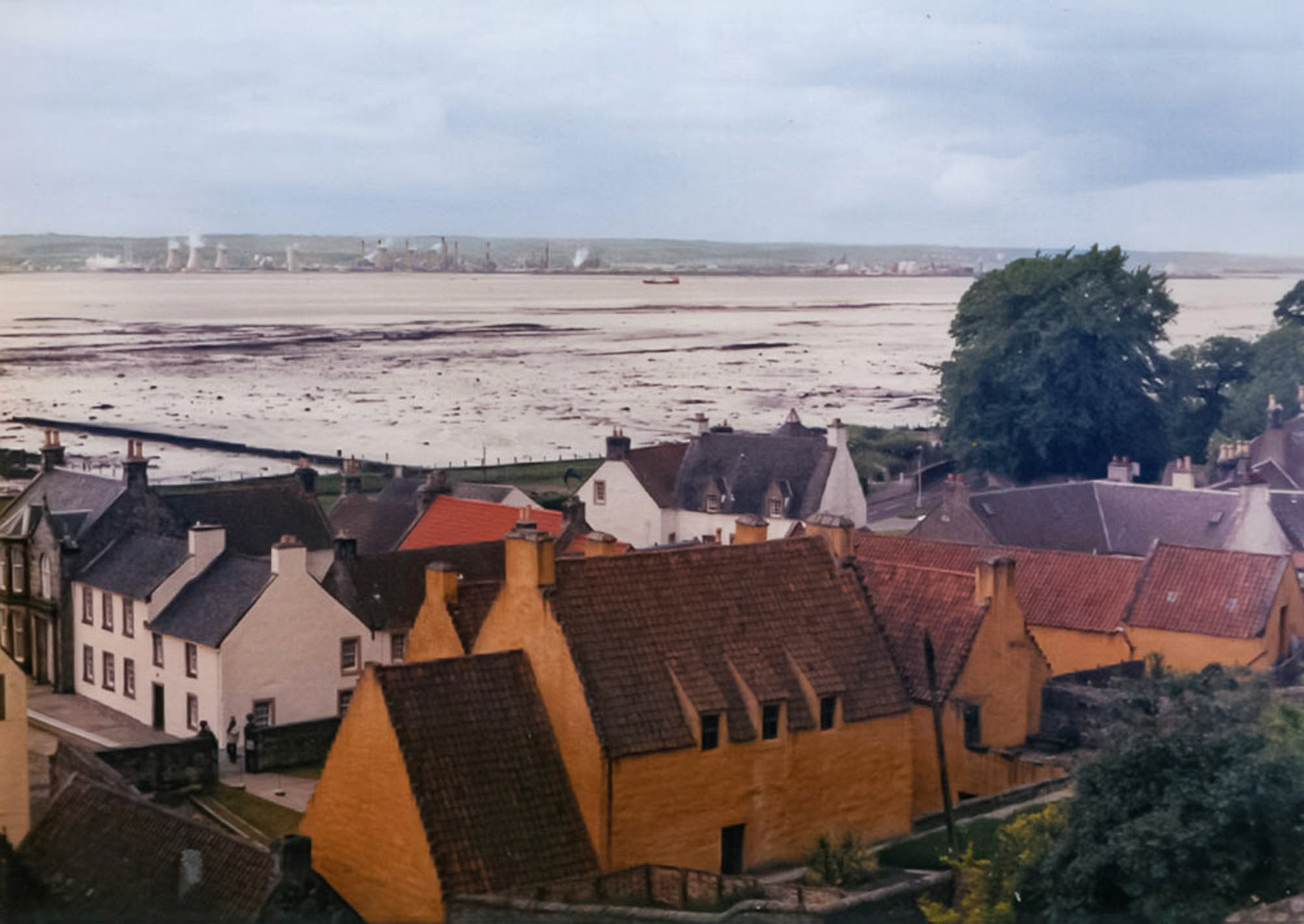 Culross Castle and the Firth of Forth