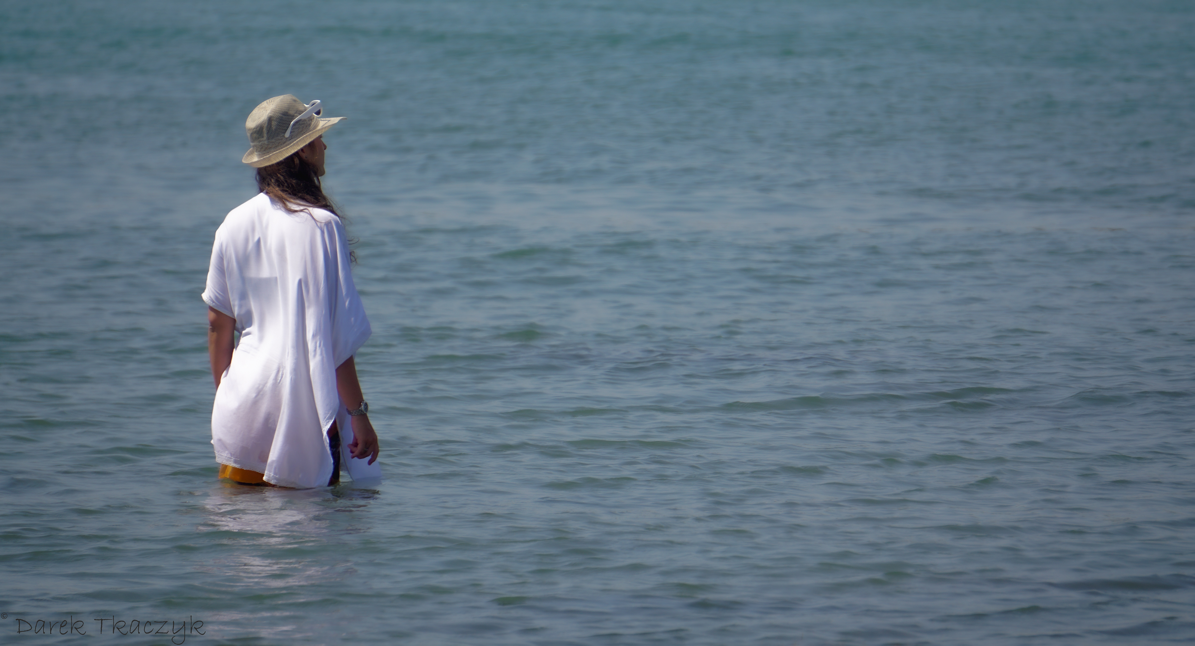 Girl in water