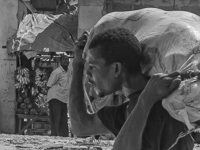 Man at work