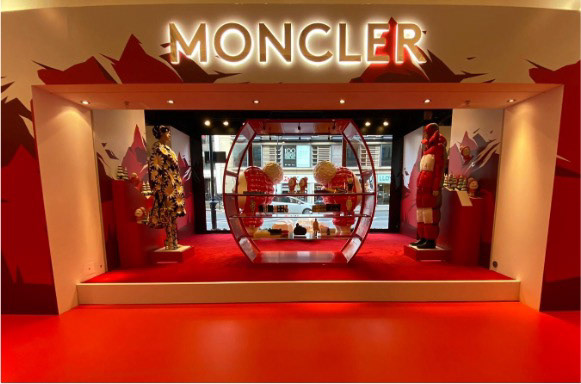 HARRODS' POP UP INTERIOR