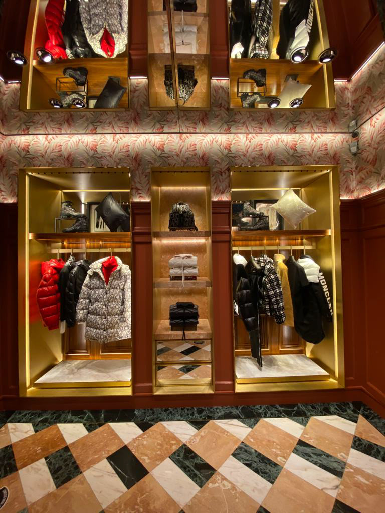 MONCLER MAIN FW WOMENSWEAR - SLOANE ST, LONDON UK