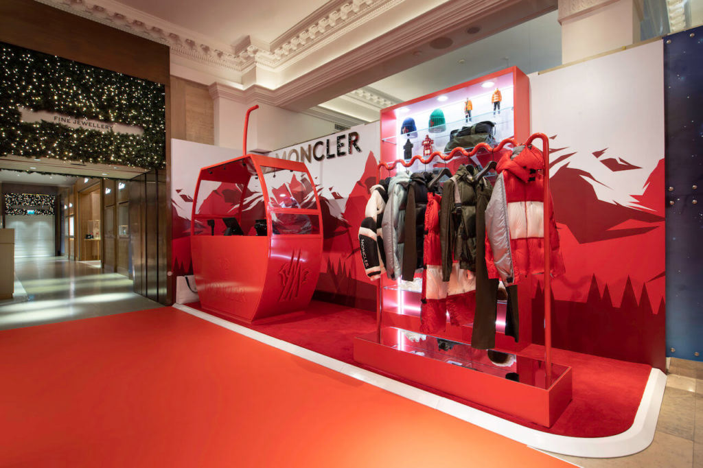 HARRODS' POP UP INTERIOR