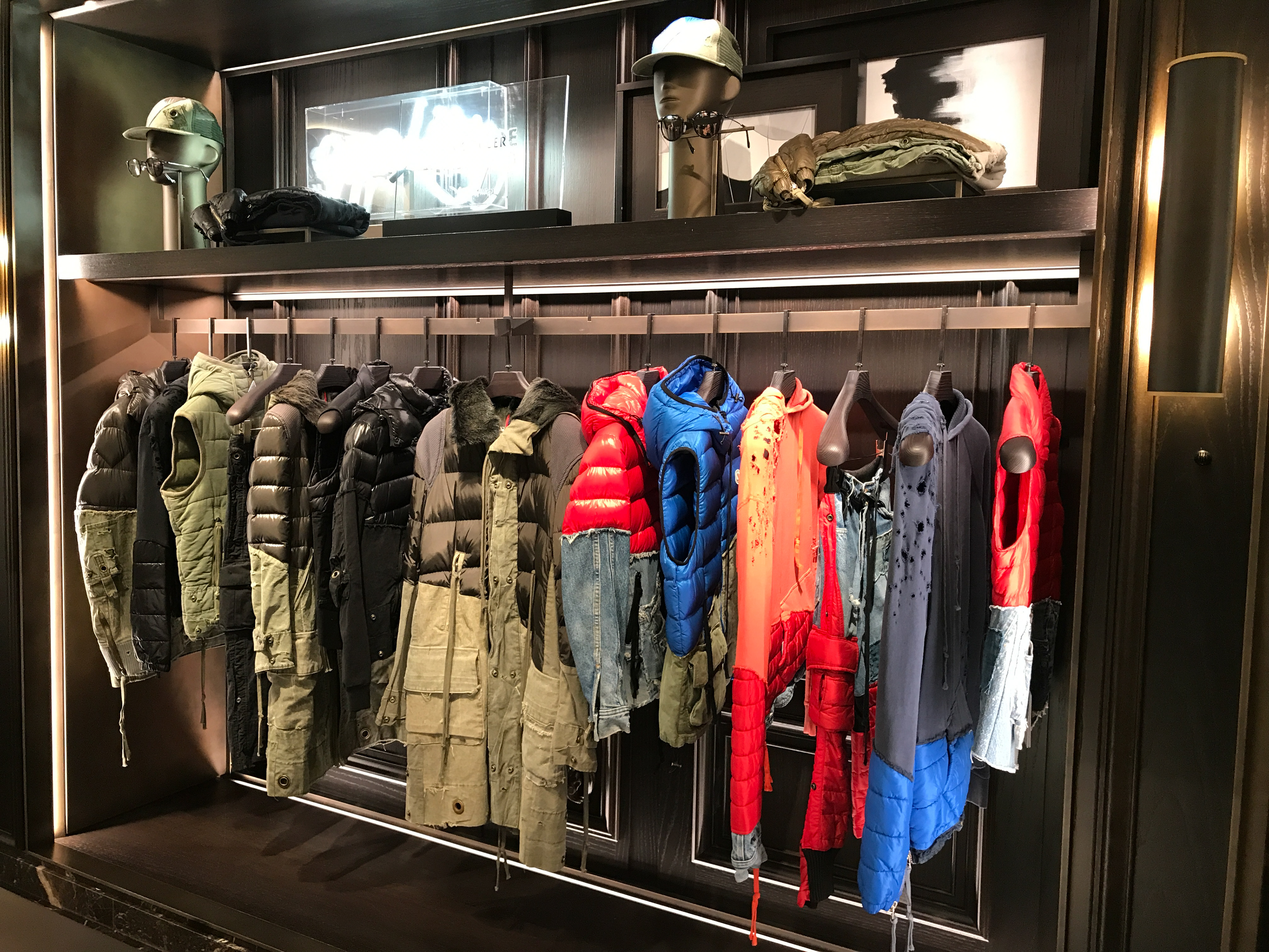 MONCLER X GREG LAUREN CAPSULE COLLECTION - OLD BOND STREET, LONDON, UK
