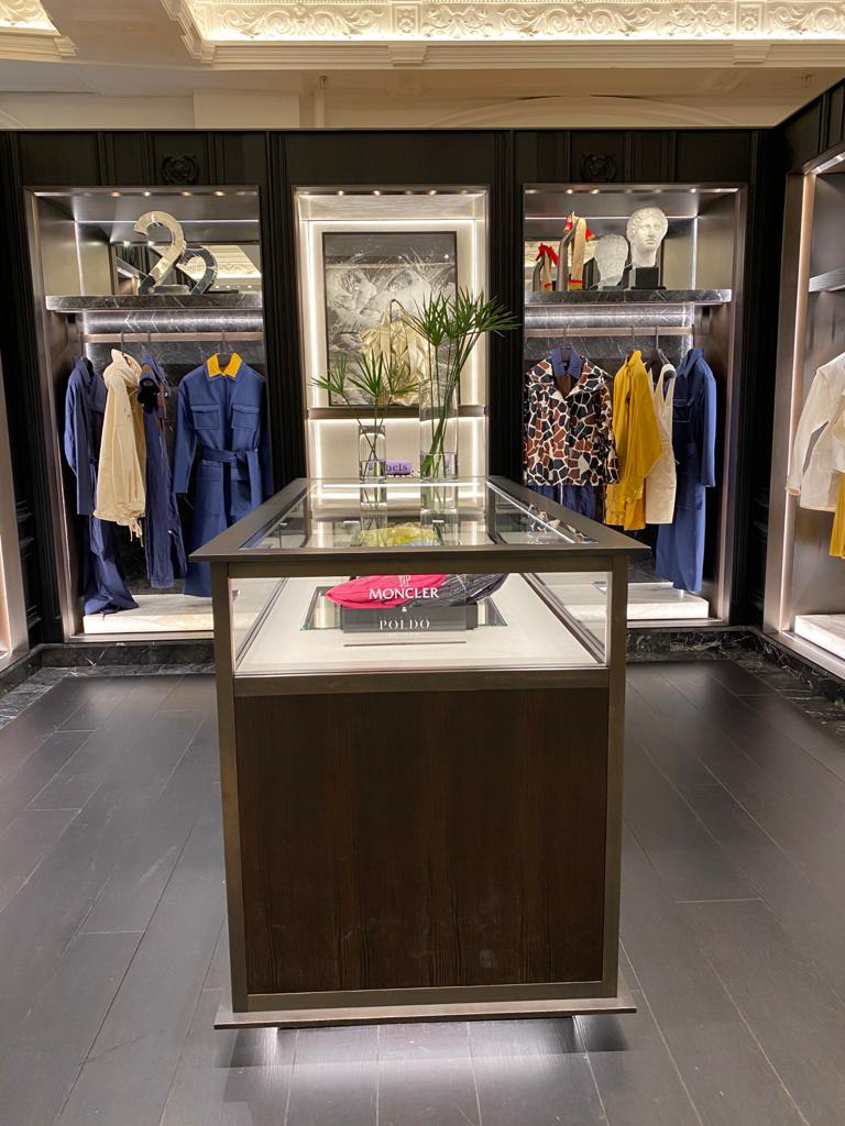 MONCLER 1952 HARRODS 'WOMENSWEAR HARRODS', LONDON, UK