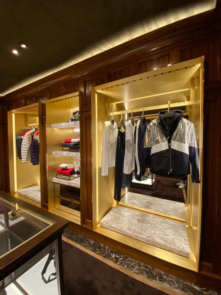 MONCLER MAIN SS MENSWEAR - SLOANE ST, LONDON UK