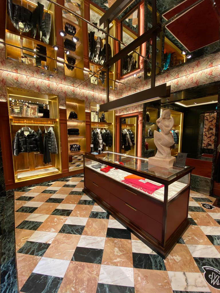 MONCLER MAIN FW WOMENSWEAR - SLOANE ST, LONDON UK