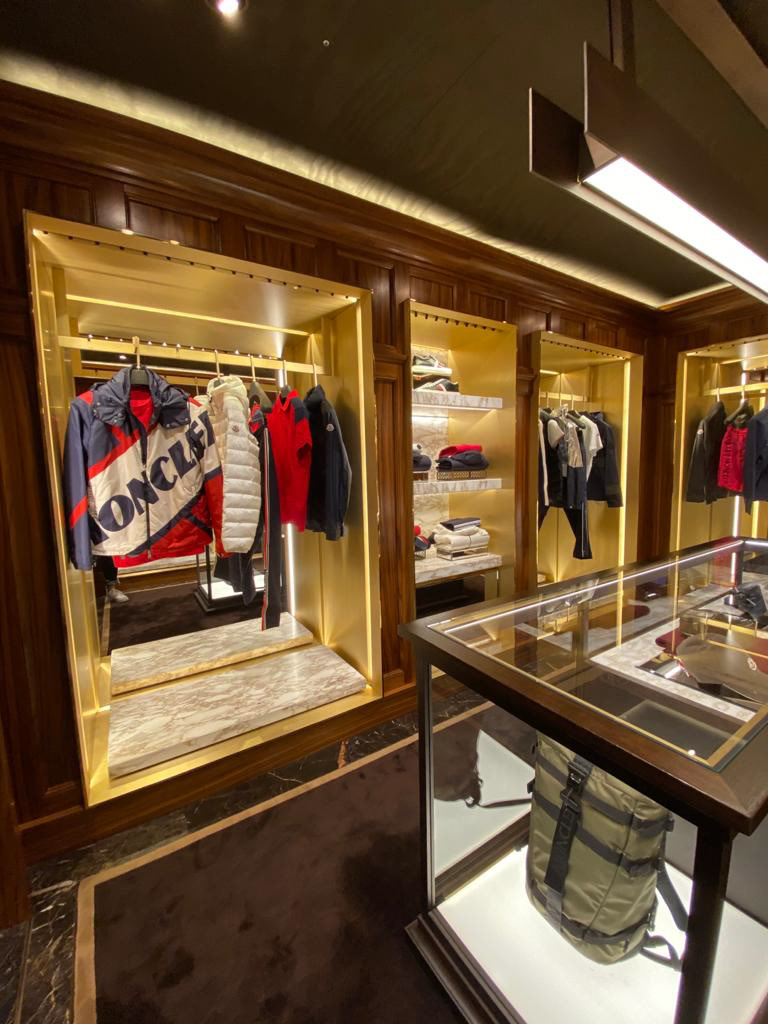 MONCLER MAIN SS MENSWEAR - SLOANE ST, LONDON UK