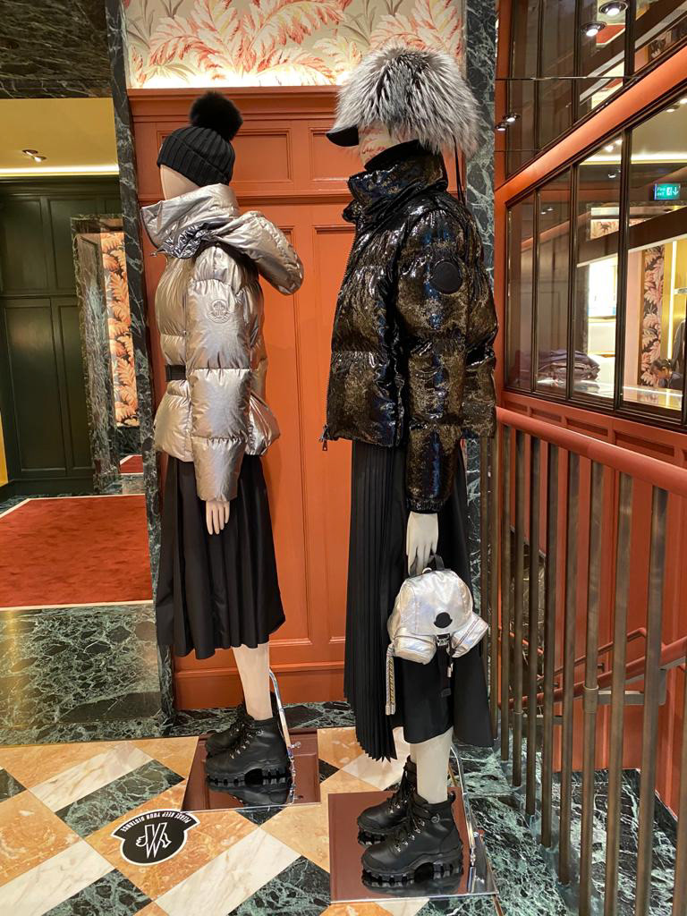 MONCLER MAIN FW WOMENSWEAR - SLOANE ST, LONDON UK
